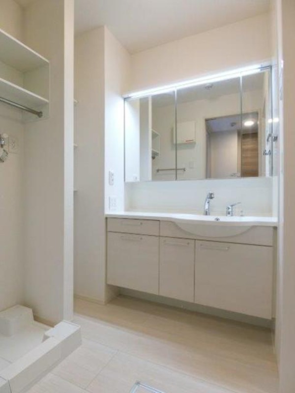 洗面設備　図面と現状に相違がある場合には現状を優先