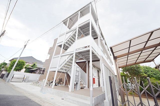 建物外観　八千代台駅徒歩5分インターネット無料新築物件