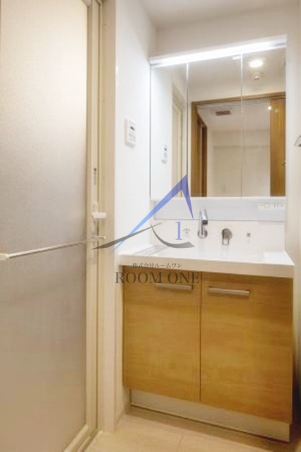 洗面設備　洗面台です。