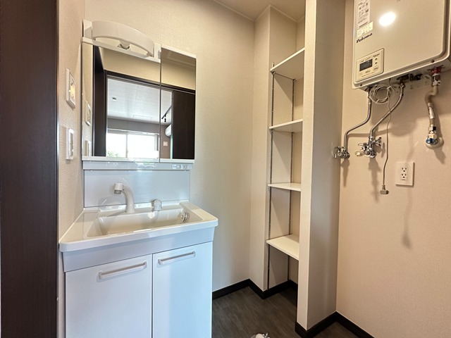 洗面設備　シャワードレッサー付きです！