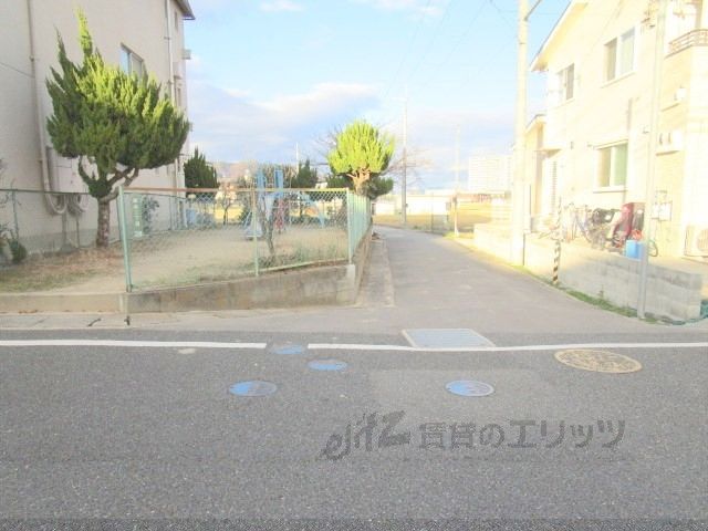 眺望　前面道路