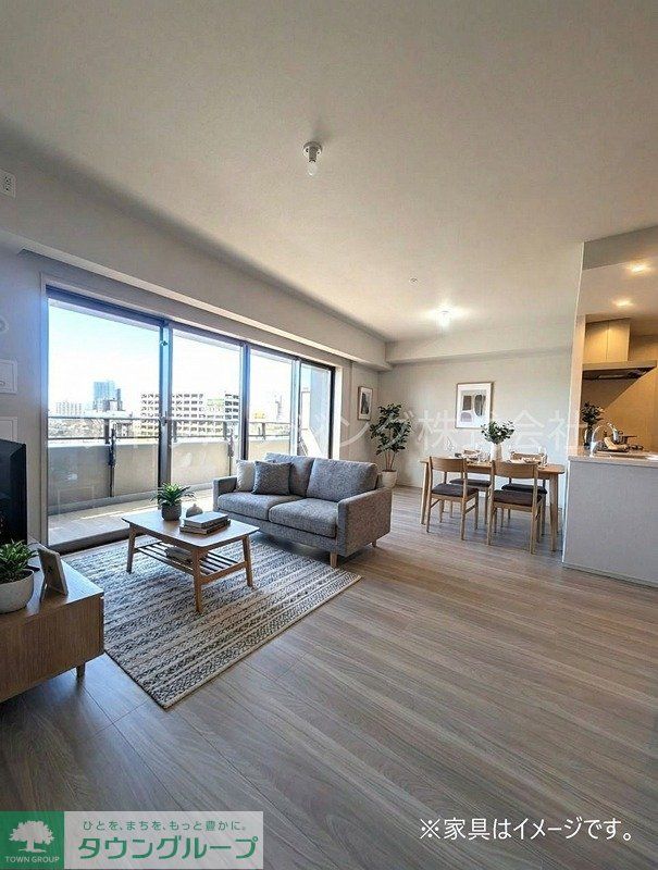 居室・リビング　庭