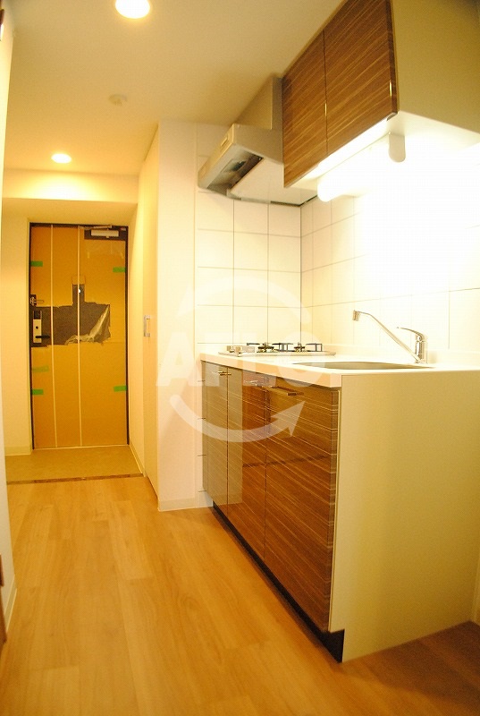 キッチン　エスリード難波サウス　ガス2口コンロシステムキッチン