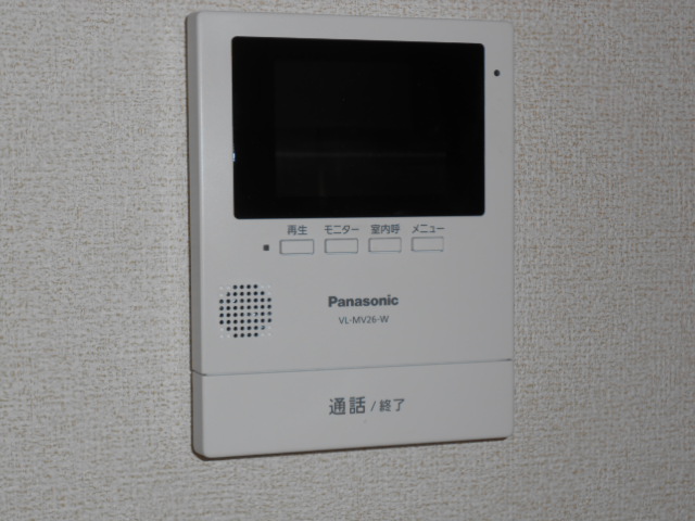 セキュリティ　カラーＴＶモニター付インターホン完備