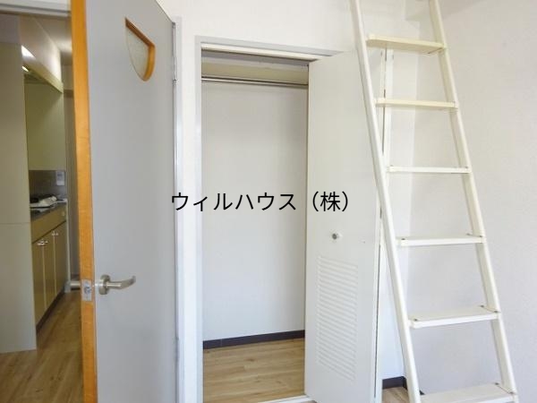 収納　クローゼット！