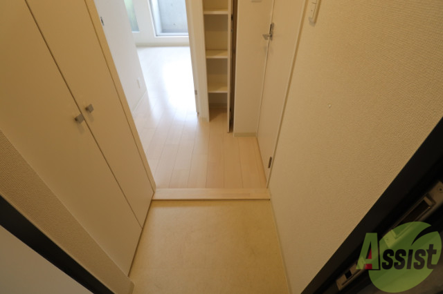 玄関　嬉しいシューズボックス付き