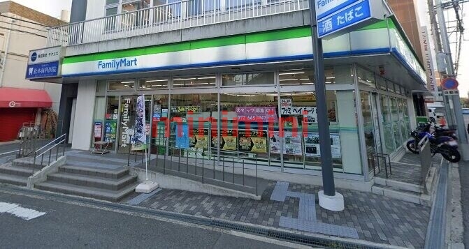 コンビニ　ファミリーマート茨木永代町店（コンビニ）まで163m