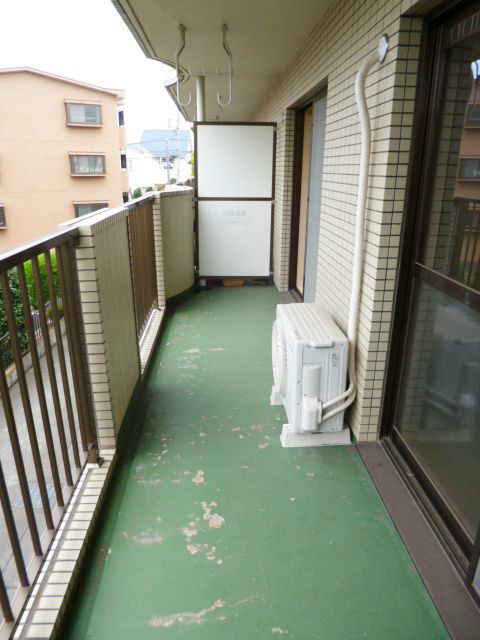 バルコニー　ゆったりしたバルコニーです。