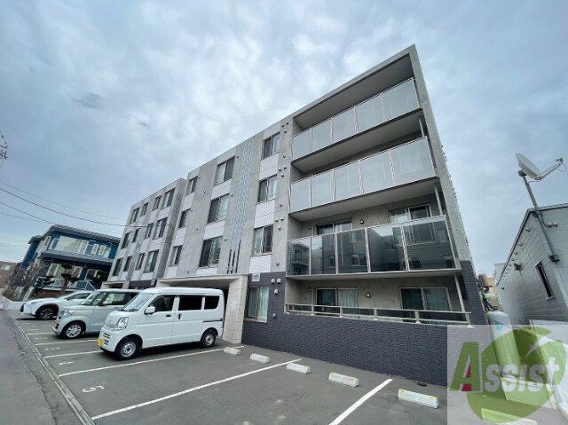 建物外観　札幌市東区北３３条東「アルファ北３３条」
