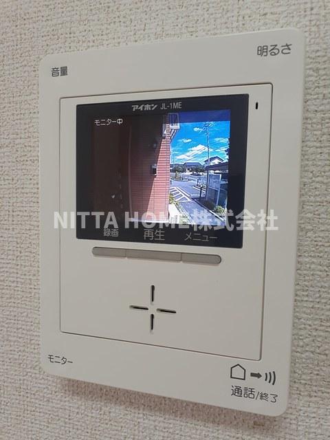 セキュリティ　モニタ付きインターホン設置済み◎