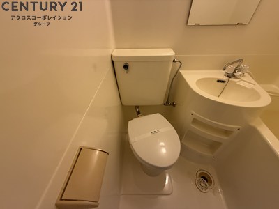 トイレ　浴室にトイレがあります！