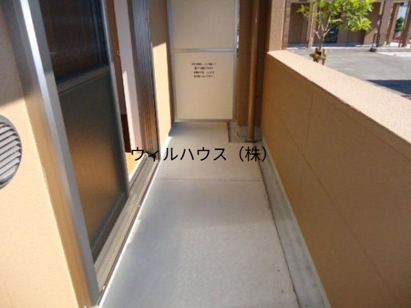 バルコニー　日当たり良好！