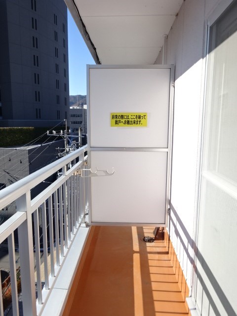バルコニー　参考（写真は505号室）