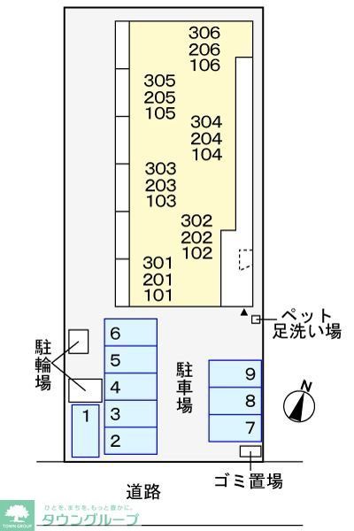 駐車場　間取図
