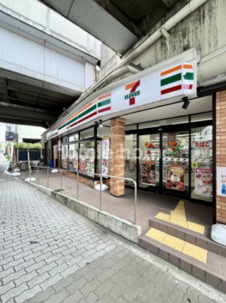 コンビニ　セブンイレブン 天王寺三明町店（コンビニ）まで525m