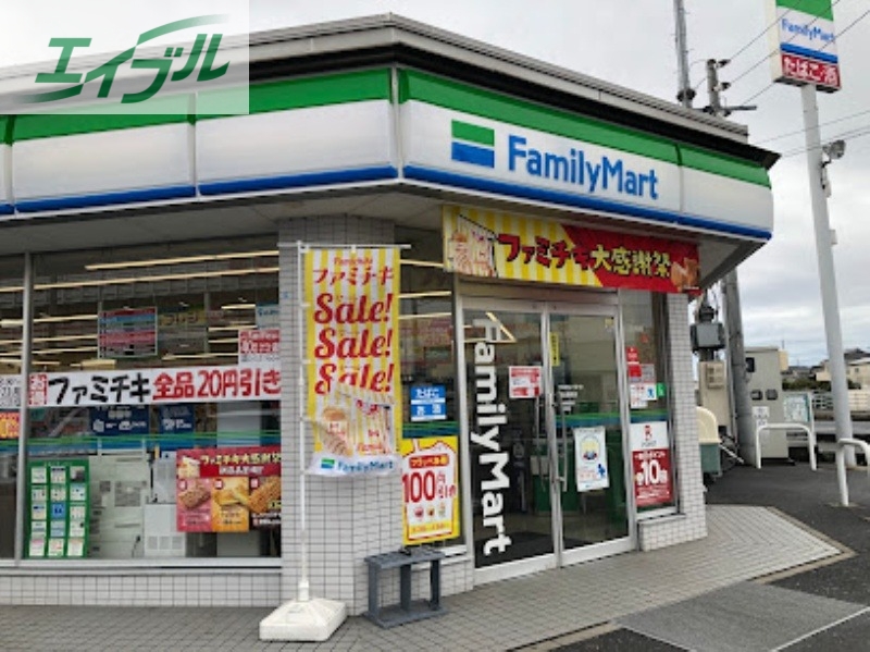 コンビニ　ファミリーマート岡山藤田店（コンビニ）まで508m