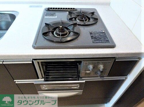 その他設備　2口ガスコンロ　※前回募集時2019年2月の写真