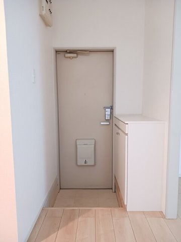 玄関　明るい玄関です
