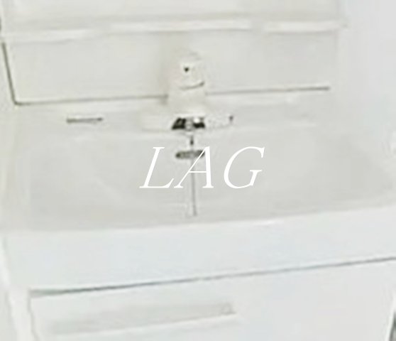 洗面設備　洗面台です。