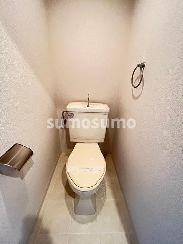 トイレ　ゆったりとした空間のトイレです