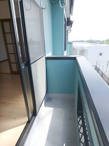 バルコニー　同建物201号室の写真です。