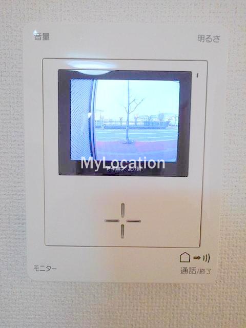 セキュリティ　☆モニター付きインターホンです☆