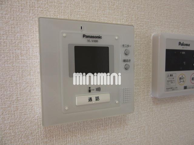 セキュリティ　来客時に便利なモニターホンです。