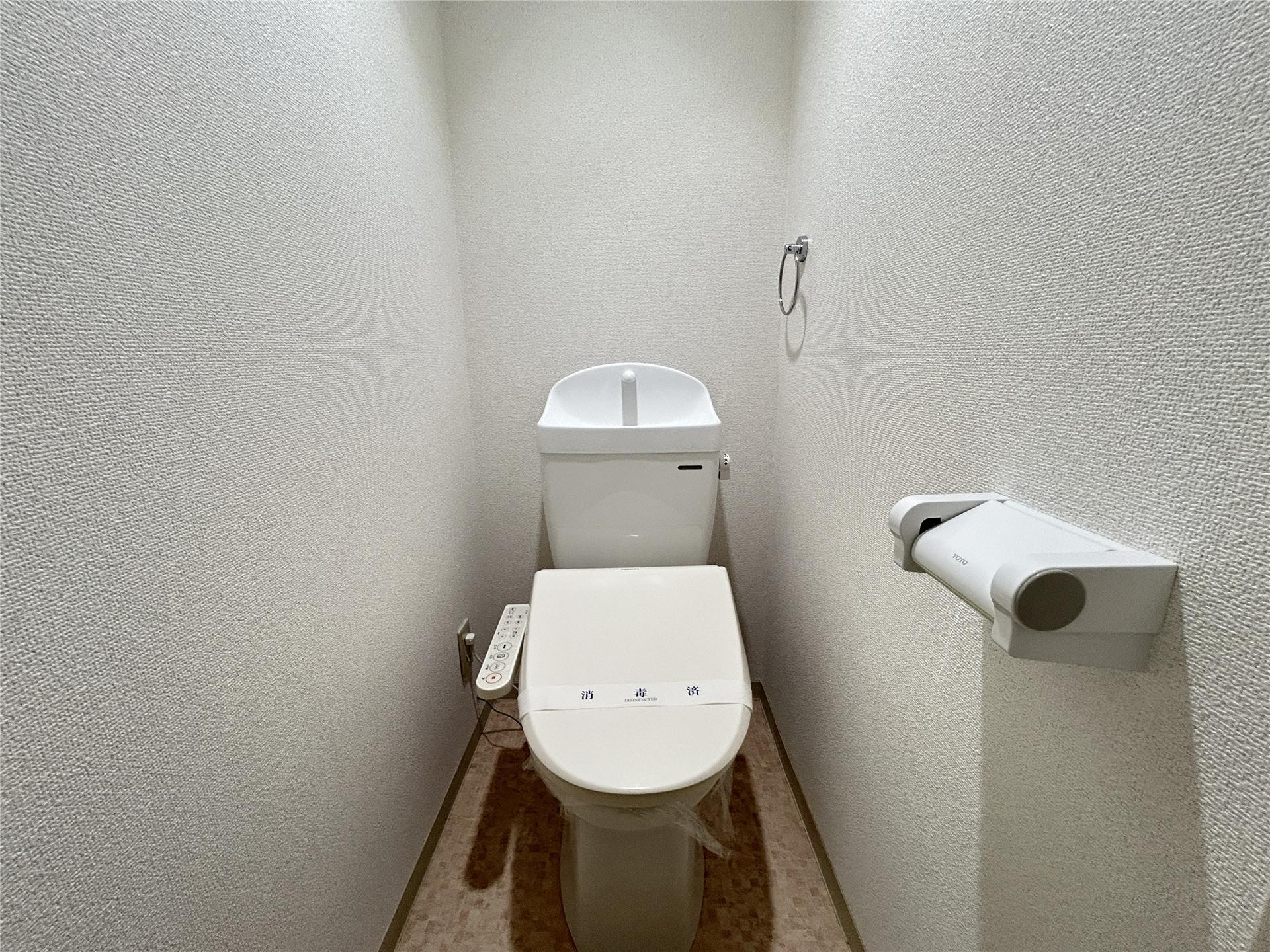トイレ　ウォシュレット付きのトイレです