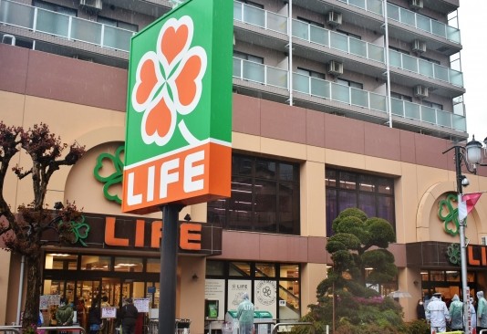 スーパー　ライフ武蔵小山店（スーパー）まで376m