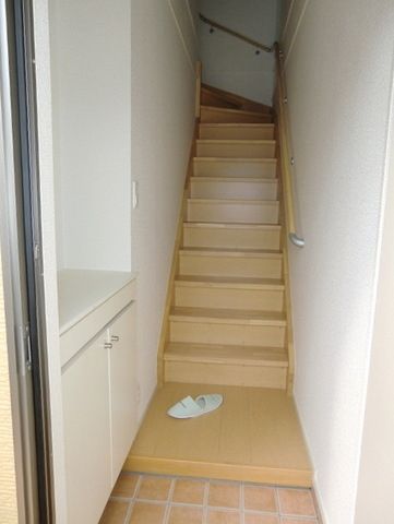 玄関　シューズボックス付きの玄関です