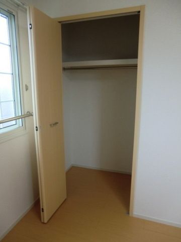 収納　便利なクローゼットです