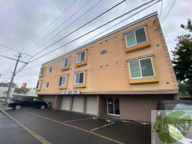 建物外観　札幌市北区篠路１条「シャルムハイツ」