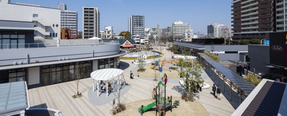 ショッピングセンター　BRANCH博多パピヨンガーデン（ショッピングセンター）まで489m