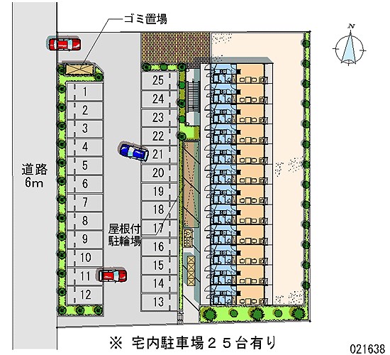 その他共有部分　敷地内全体図です。
