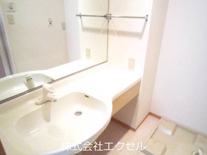 洗面設備　独立洗面台です。