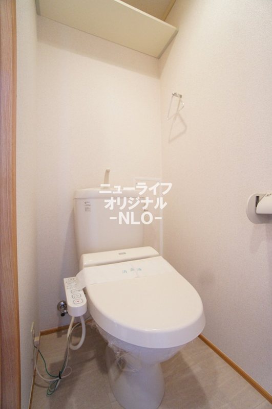 トイレ　あると嬉しい温水洗浄便座付きトイレ。