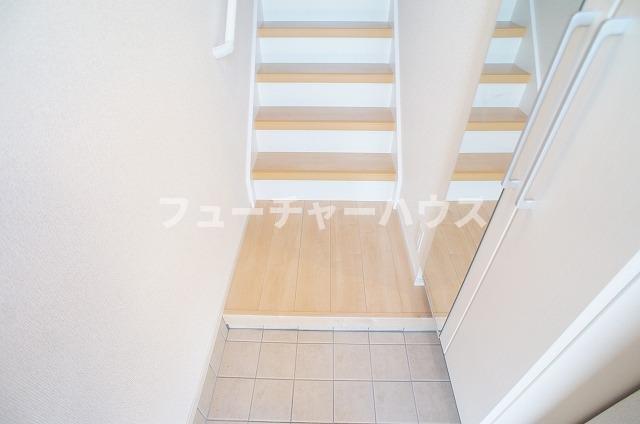 玄関　落ち着いた玄関です
