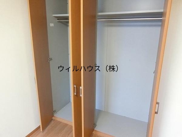 収納　クローゼット！