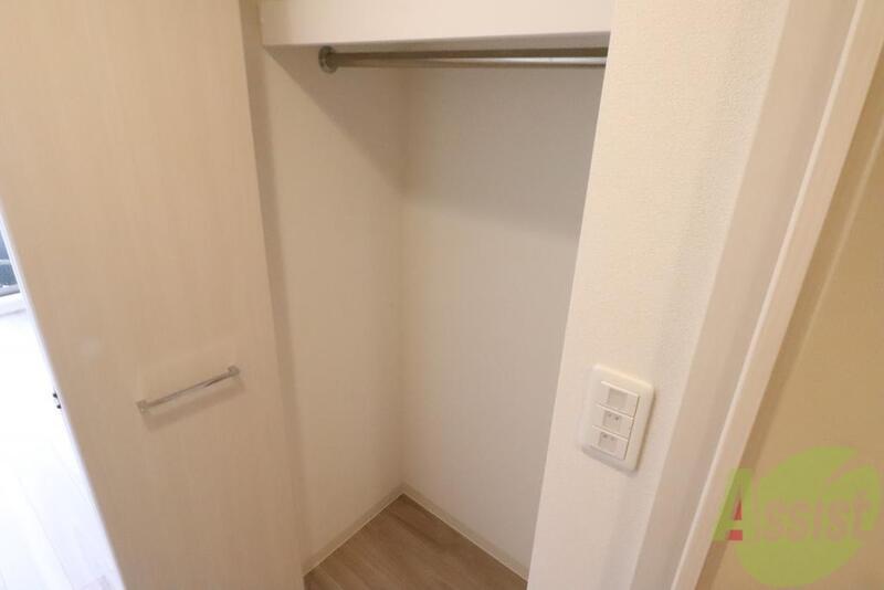収納　広々とした収納です