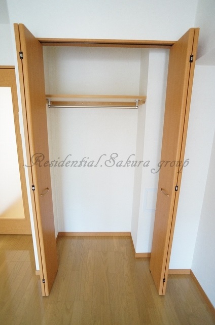 収納　お荷物の多い方でも安心のクローゼット付き♪