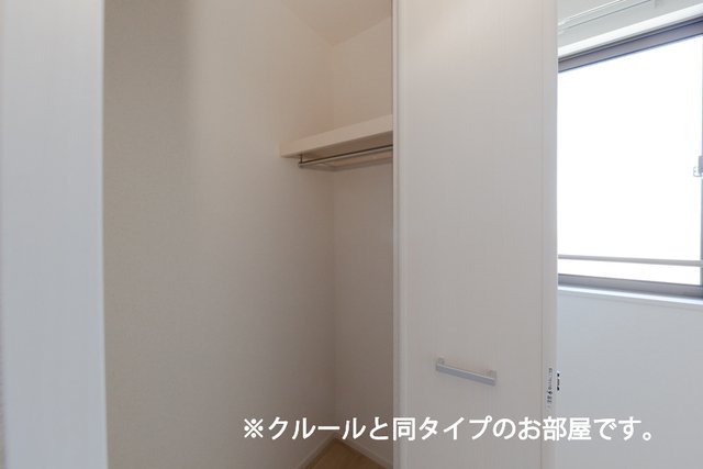 収納　たっぷりとした収納スペースです