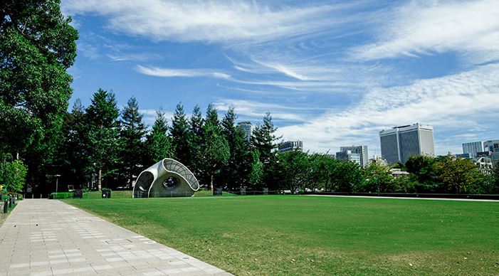 公園　ミッドタウンガーデン（公園）まで518m