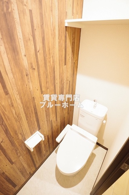 トイレ　ウォシュレット付きのトイレです！
