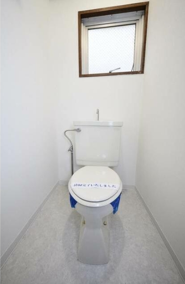 トイレ　ゆったりとした空間のトイレです