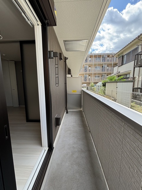 バルコニー　別部屋参考写真です