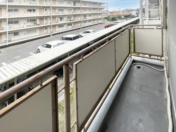 バルコニー　ビレッジハウスの同一物件・同一タイプの間取りの写真です