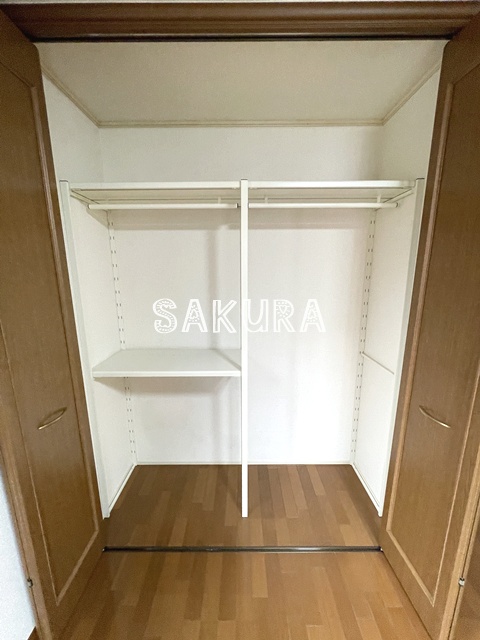 収納　お荷物の多い方でも安心のクローゼット付き♪