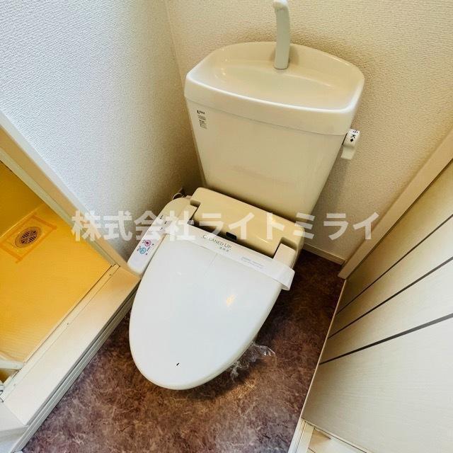 トイレ　トイレ?