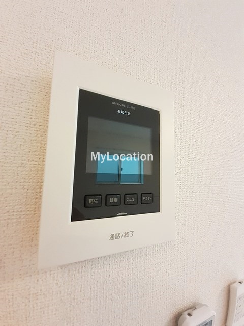 セキュリティ　☆モニター付きインターホンです☆