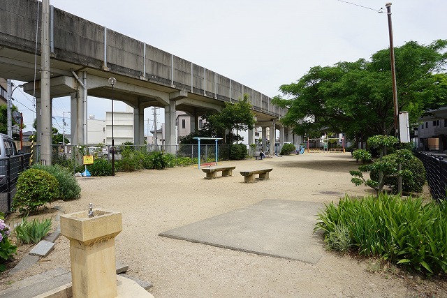公園　北佐古緑地（公園）まで1000m